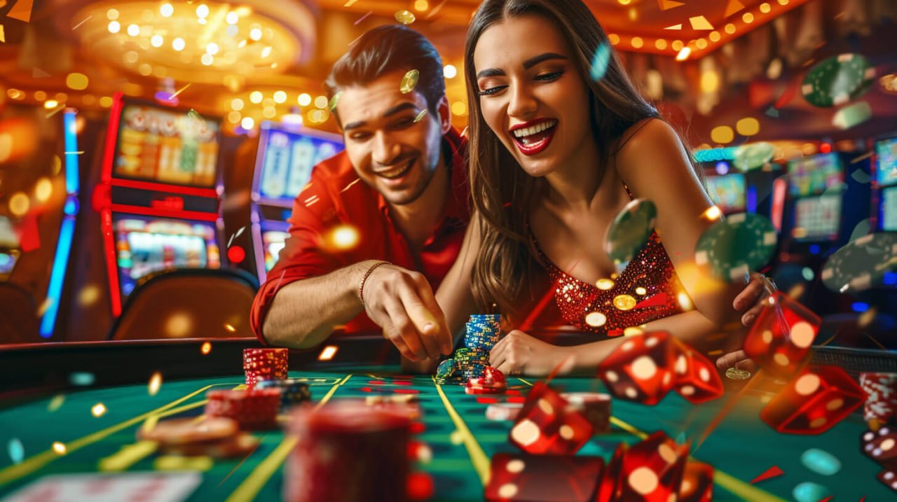 Dealer profesional duraniwin di studio Infinite Blackjack dengan multi-kamera live streaming